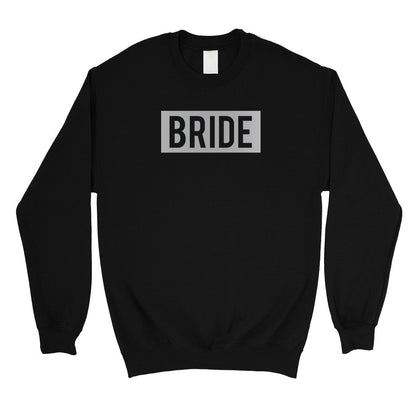 Bride Squad Boxed-SILVER Unisex Crewneck Sweatshirt Fun Anniversary