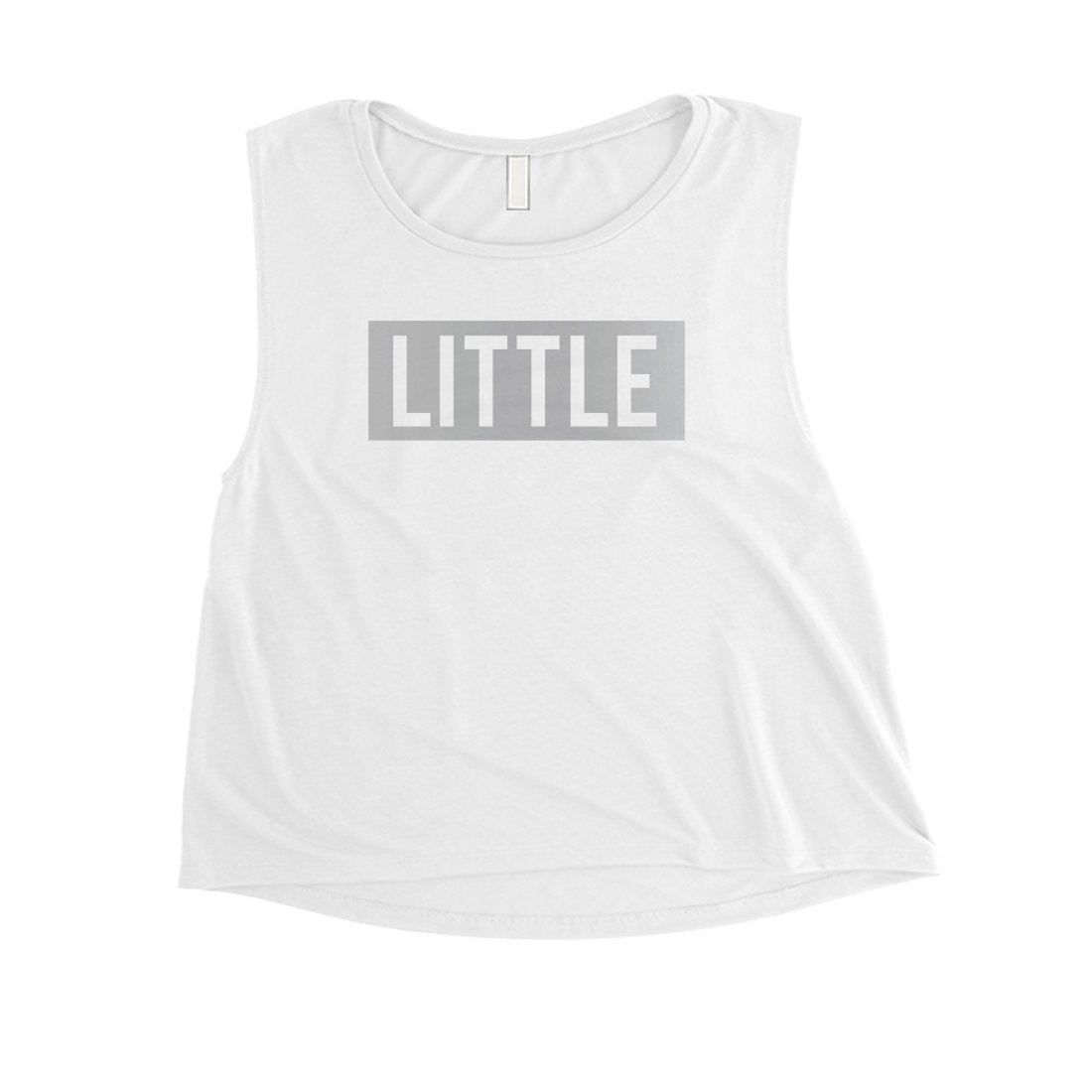 Big Little Boxed-SILVER Womens Crop Top Magnificent Perfect Gift