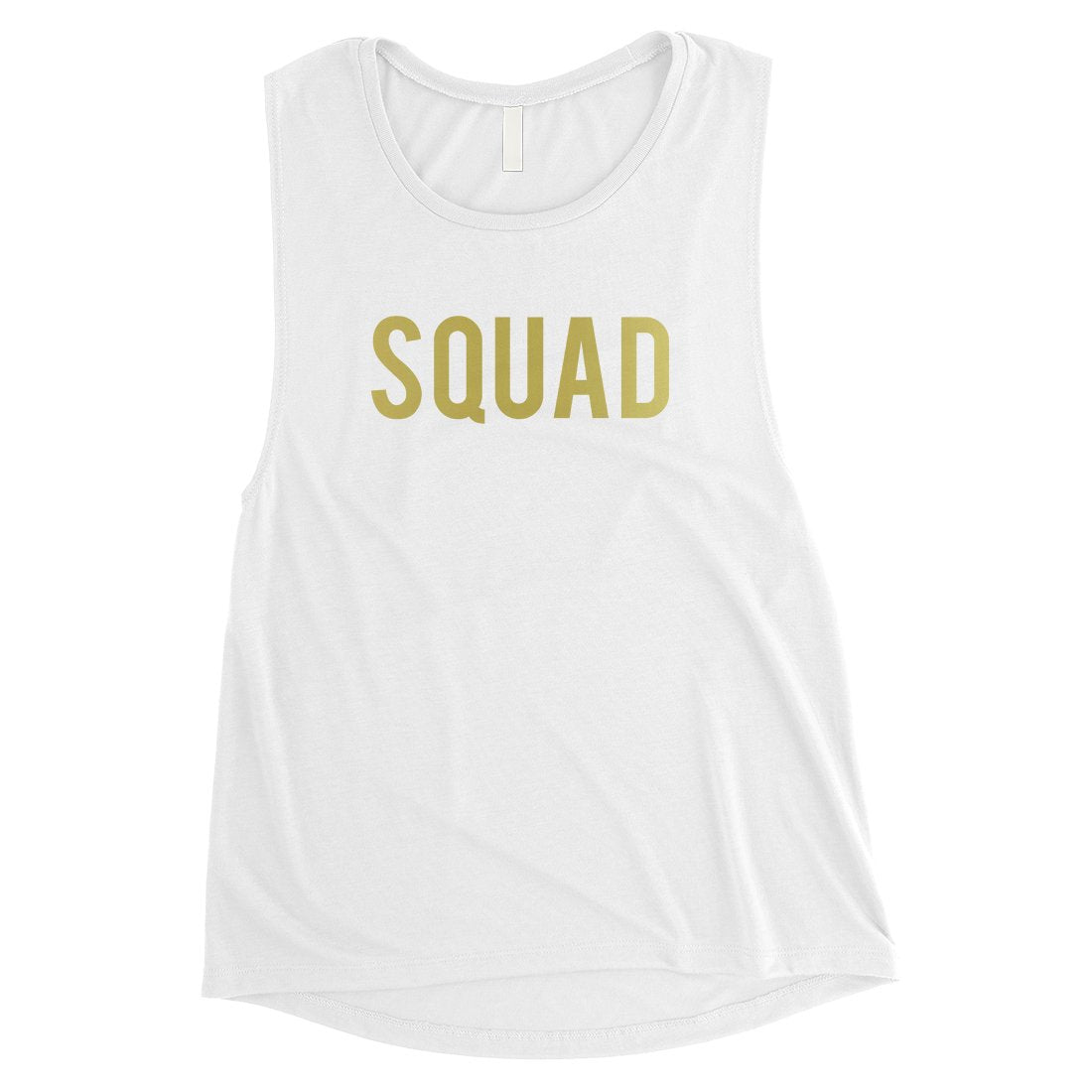 Bride Squad Boxed-GOLD Womens Muscle Tank Top Exciting Cool Classic