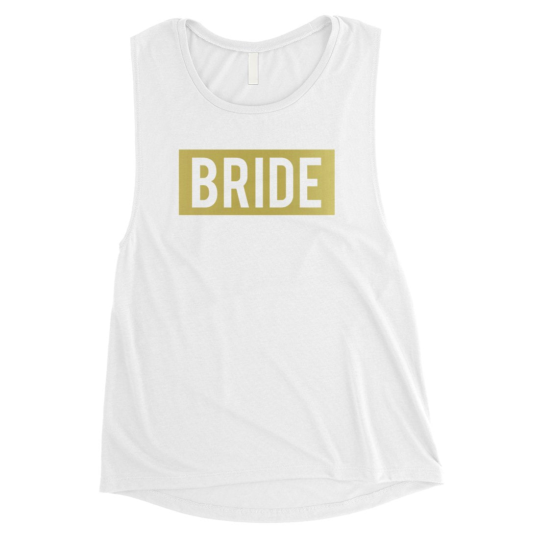 Bride Squad Boxed-GOLD Womens Muscle Tank Top Exciting Cool Classic