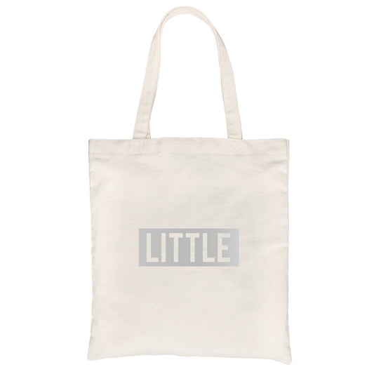 Big Little Boxed-SILVER Canvas Shoulder Bag Fantastic Tasteful Gift