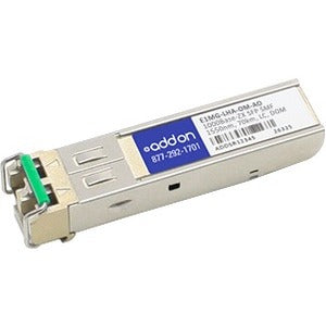 AddOn Brocade E1MG-LHA-OM Compatible TAA Compliant 1000Base-ZX SFP Transceiver (SMF, 1550nm, 70km, LC, DOM)