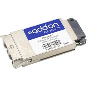 AddOn Brocade E1G-SX Compatible TAA Compliant 1000Base-SX GBIC Transceiver (MMF, 850nm, 550m, SC)