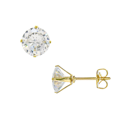 PARIS CZ STUD EARRINGS