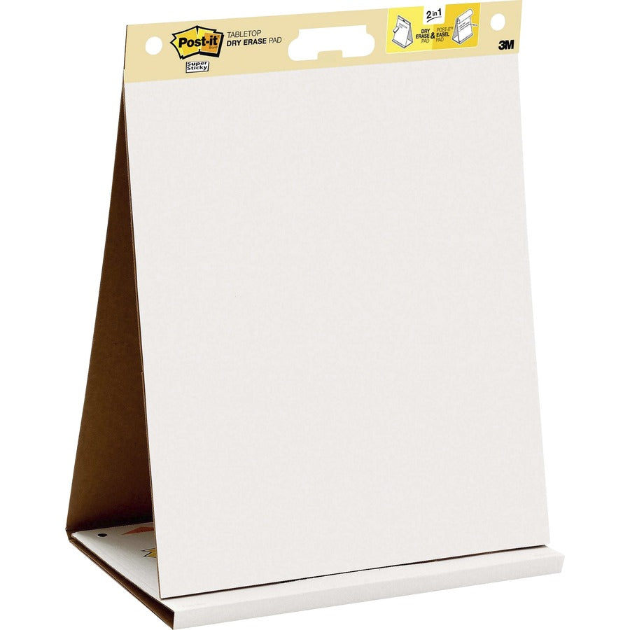 3m Mobile Interactive Solution Dry Erase Table Top Easel Pad