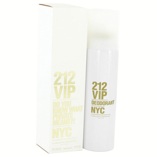 212 Vip by Carolina Herrera Deodorant Spray 5 oz for Women