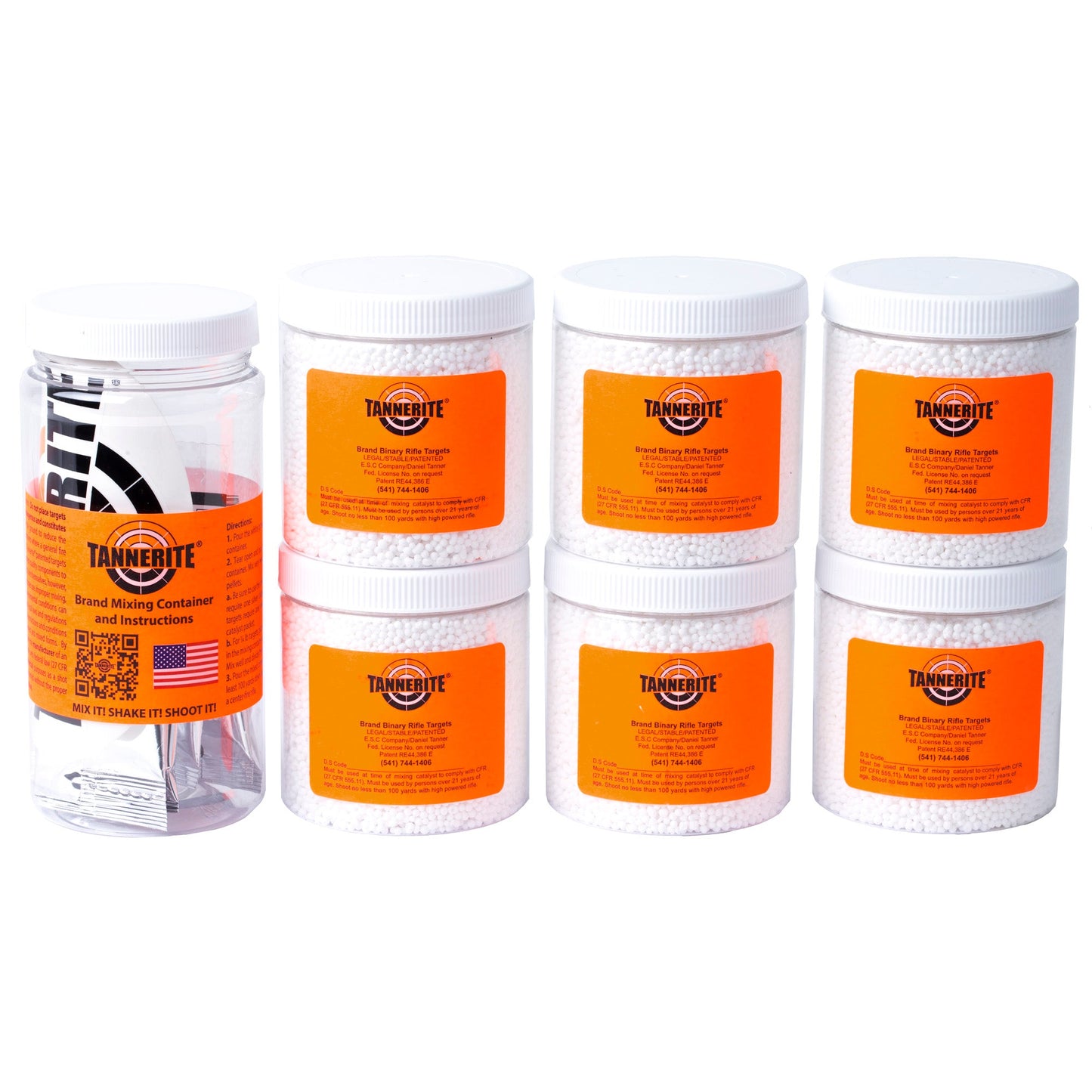 Tannerite Strt Kit 6-1/2lb Trgts