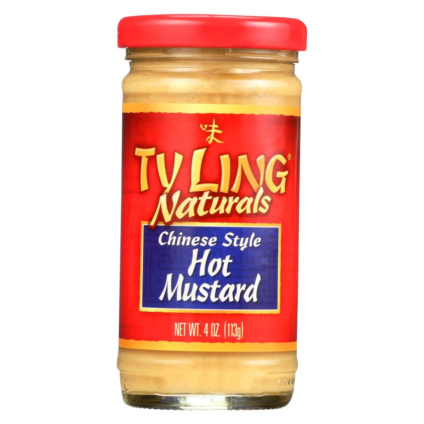 Ty Ling Mustard - Chinese - Hot - Case Of 12 - 4 Oz