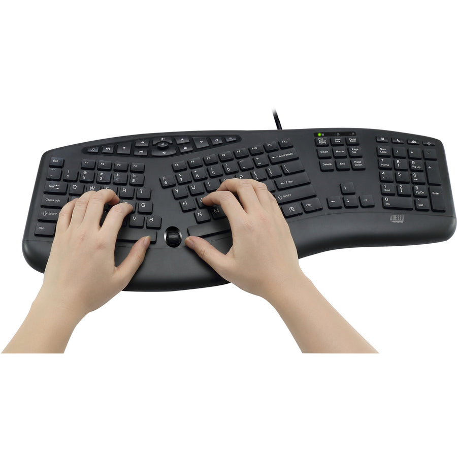 Adesso TruForm Ergonomic Desktop Keyboard