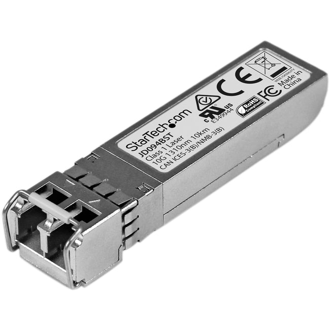 StarTech.com HP JD094B Compatible SFP+ Module - 10GBASE-LR Fiber Optical SFP Transceiver - Lifetime Warranty - 10 Gbps - Maximum Transfer Distance: 10 km (6.2 mi)