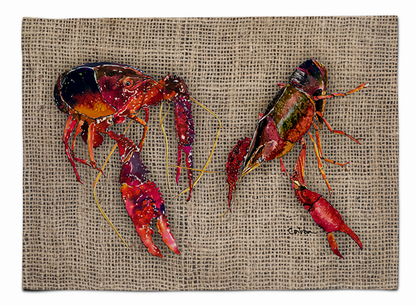 Crawfish Fabric Placemat