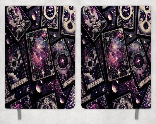 Tarot Cards Printed 8 Inch  A5 Journal