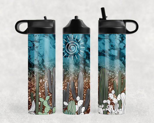 Cactus  Steel Water Bottle