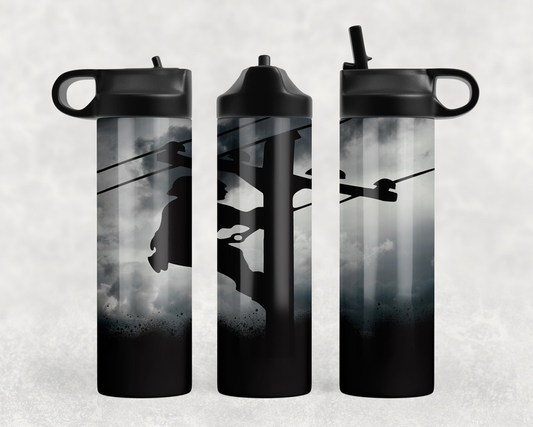 Lineman Steel Water Bottle