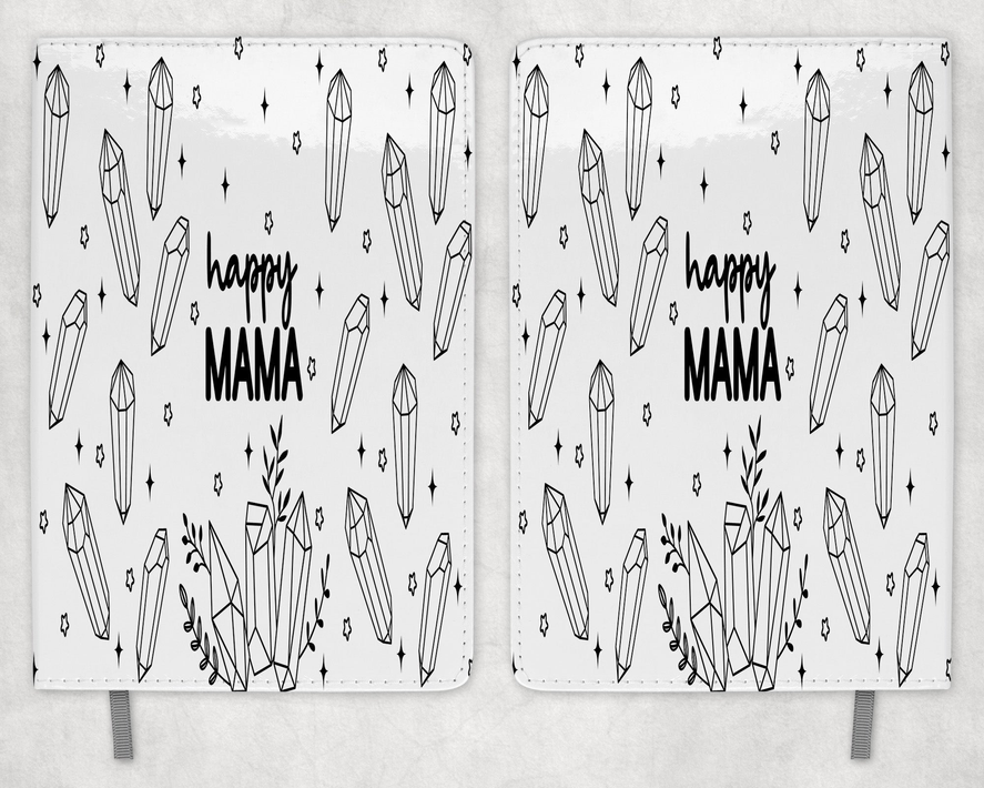 Happy Mama Printed 8 Inch  A-5 Journal