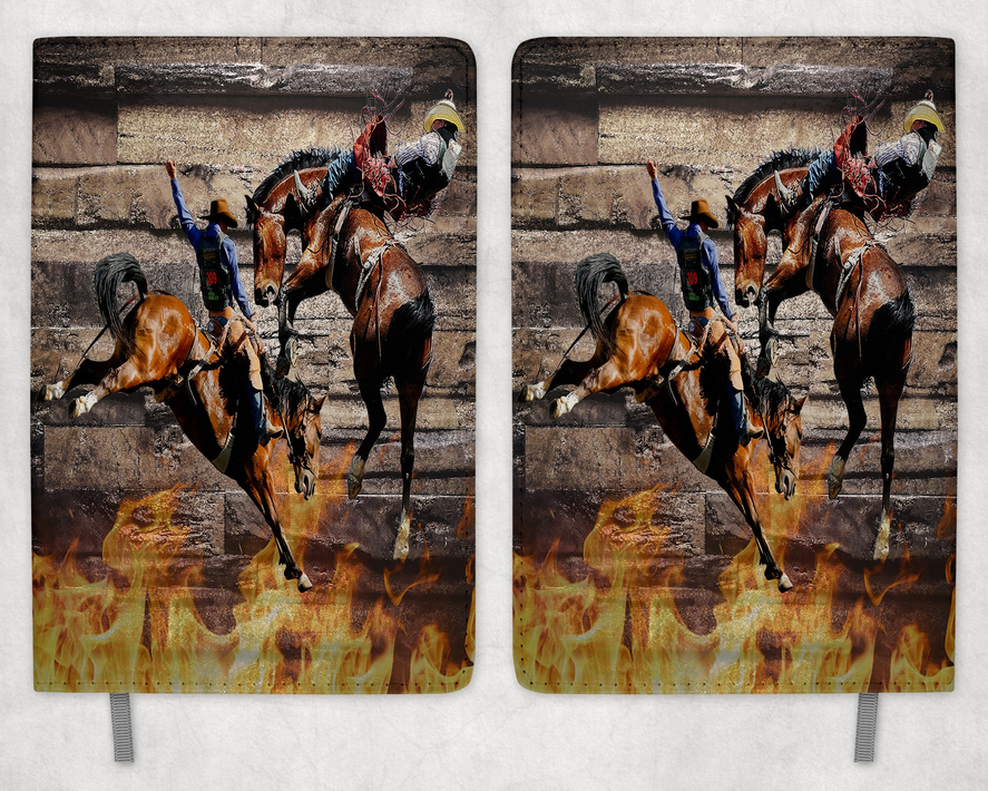 Broncs Printed 8 Inch  A-5 Journal