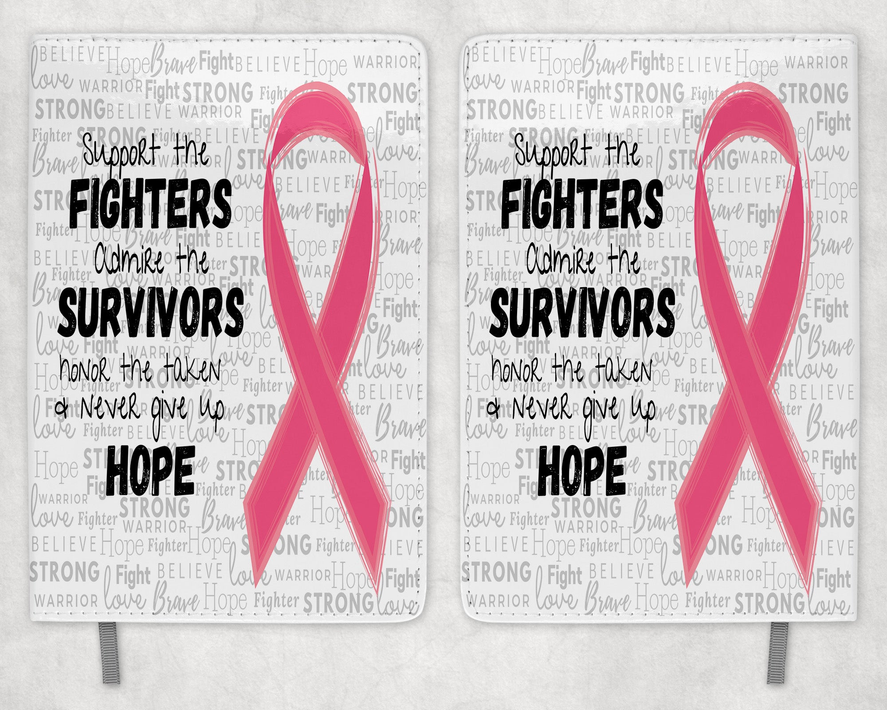 Breast Cancer Awareness Printed 8 Inch  A-5 Journal