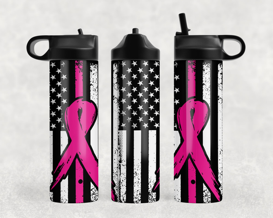 Pink Ribbon |Sport Water Bottle