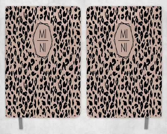 Leopard Print Mini Printed 8 Inch  A-5 Journal