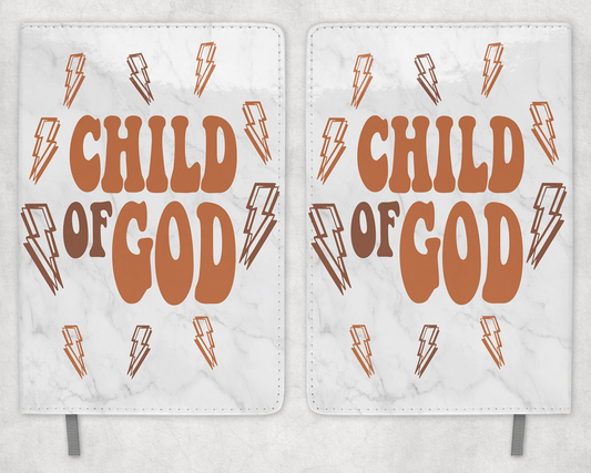 Child Of God Printed 8 Inch  A-5 Journal