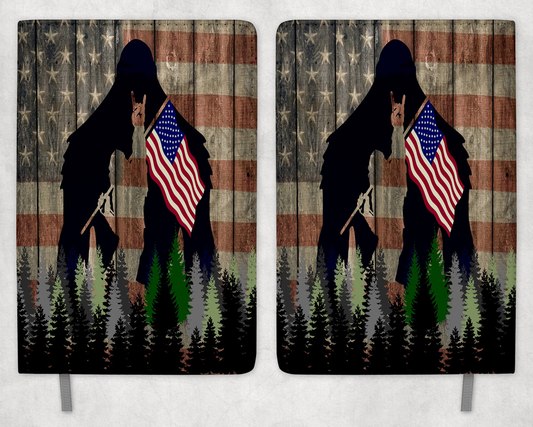 Sasquatch Printed 8 Inch  A-5 Journal