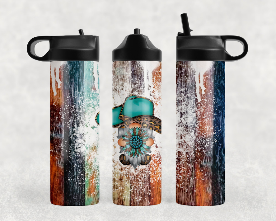 Western Gnome Steel Water Bottle