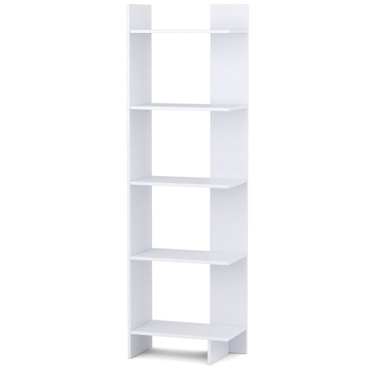 5-tier Freestanding Decorative Storage Display Bookshelf