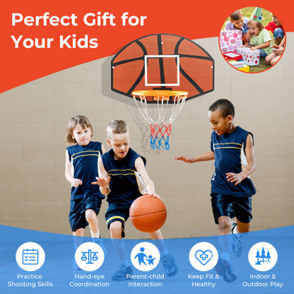 Indoor Outdoor Basketball Games with Large Shatter-proof Backboard