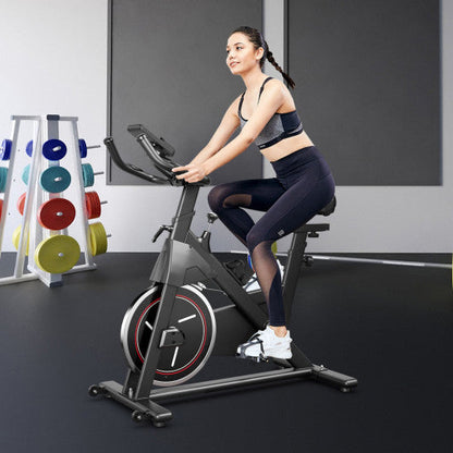 Stationary Exercise Bike with Adjustable Fitness Saddle