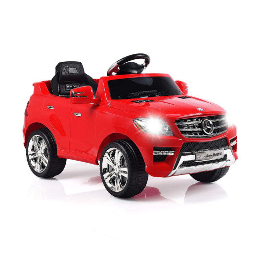 6V Mercedes Benz Kids Ride on Car with MP3+RC-Red