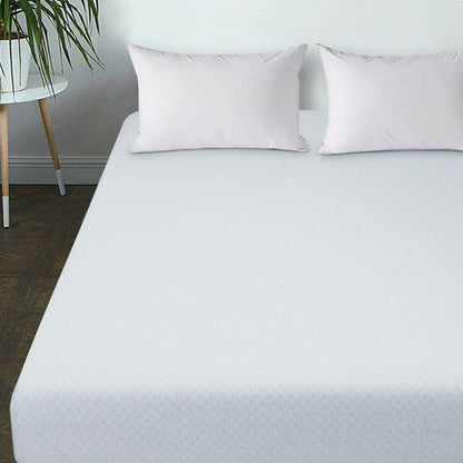 8 Inch Foam Medium Firm Mattress with Jacquard Cover-Full Size