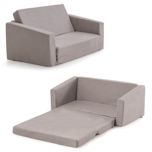 2-in-1 Children’s Convertible Sofa to Lounger-L