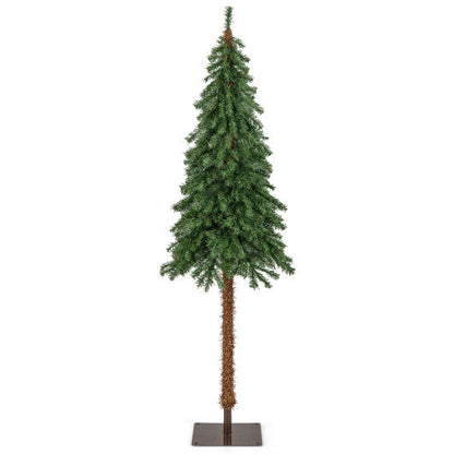 6 Feet Pre-Lit Artificial Christmas Tree with 442 Branch Tips and 175 Lights