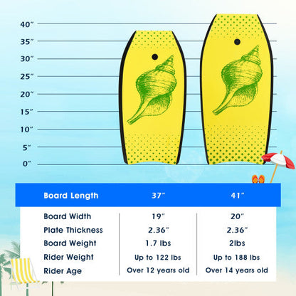 Super Lightweight Surfing Bodyboard-L