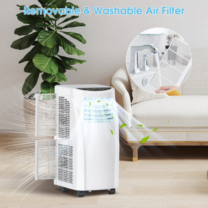 8000 BTU Portable Air Conditioner with Sleep Mode and Dehumidifier Function