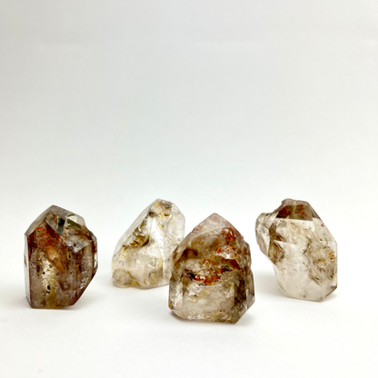 Smoky Included Quartz Polished Point | Assorted Quality | 30-40mm