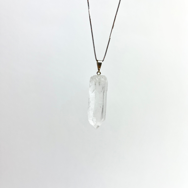 *Clear Quartz Point Pendants | 25-35mm