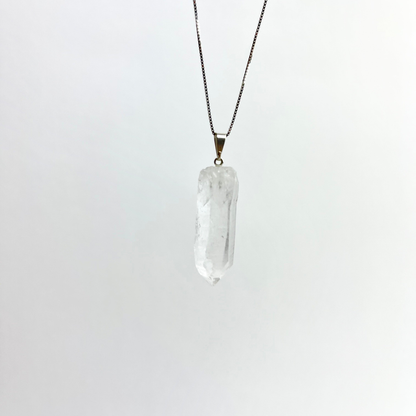 *Clear Quartz Point Pendants | 25-35mm