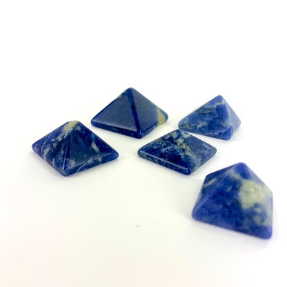 *Sodalite Pyramid | 17-25 mm  | Brazil