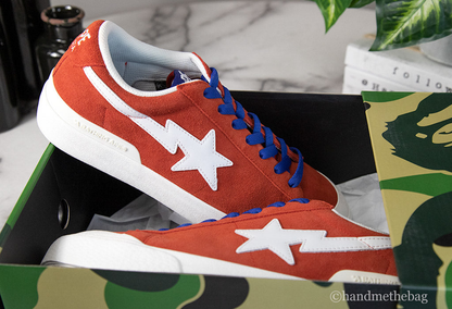 A Bathing Ape Mad Sta #1 Suede Leather Sneakers