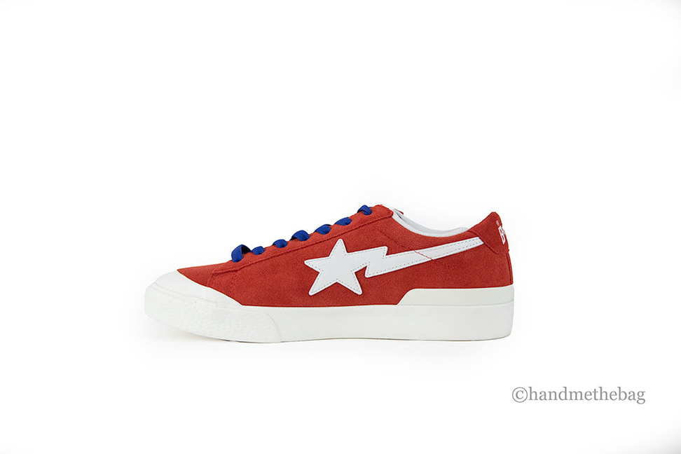 A Bathing Ape Mad Sta #1 Suede Leather Sneakers