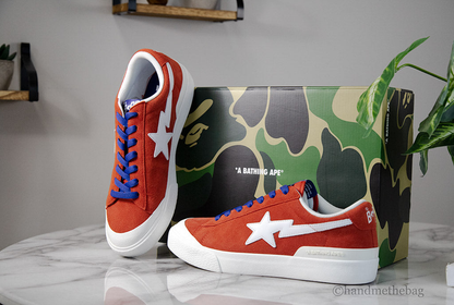 A Bathing Ape Mad Sta #1 Suede Leather Sneakers