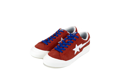 A Bathing Ape Mad Sta #1 Suede Leather Sneakers