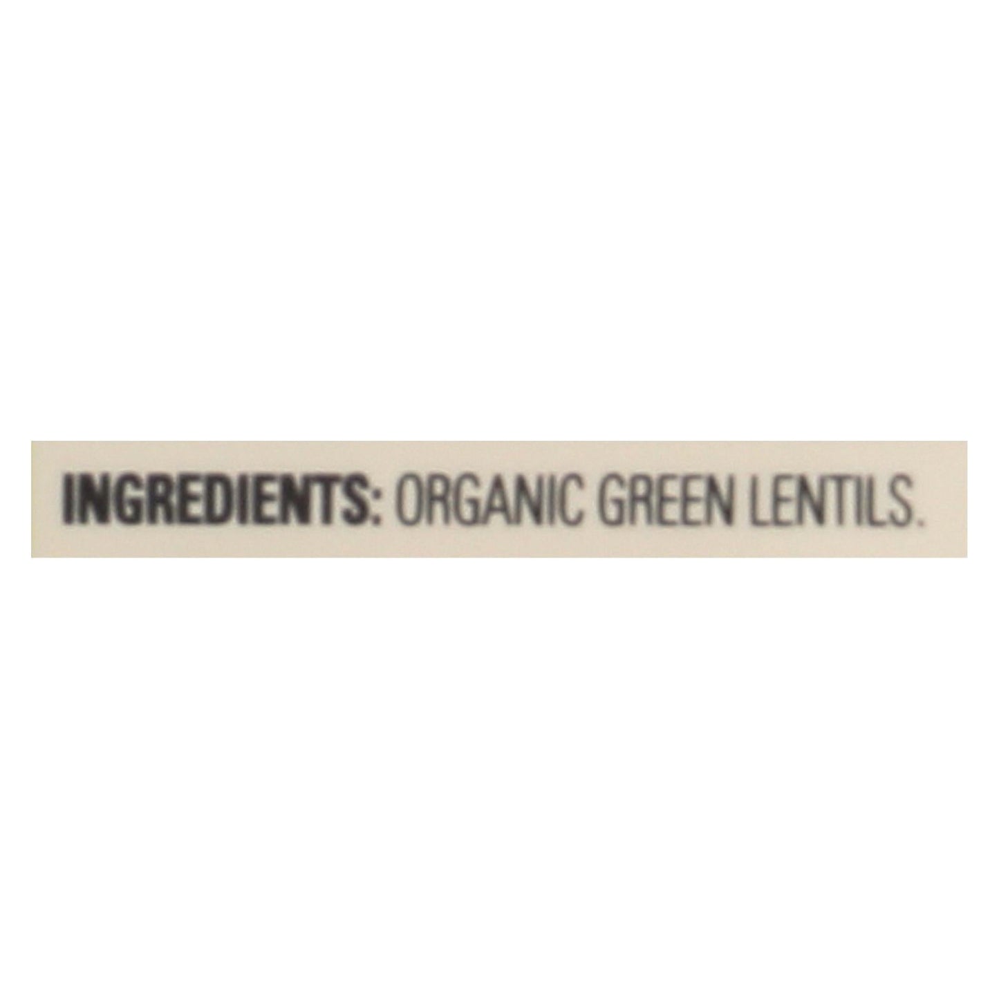 Arrowhead Mills - Organic Green Lentils - Case Of 6 - 16 Oz.