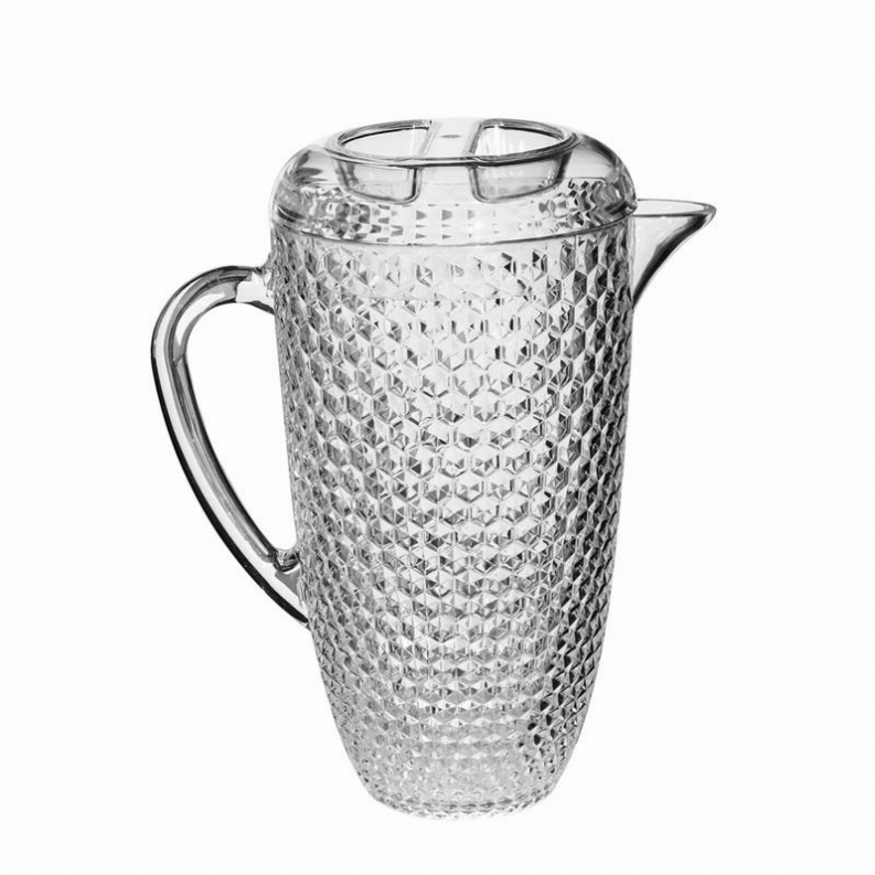 Acrylic Diamond Cut Pitcher