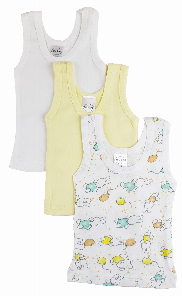 Bambini Girls Pastel Tank Top Variety Pack