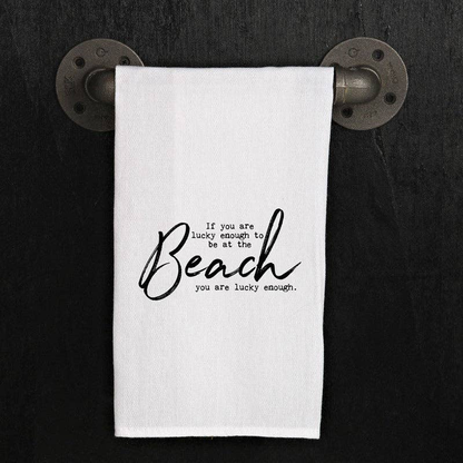 If you are lucky enough to be at the...  / Kitchen Towel