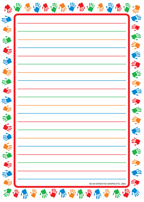 Large Lined Notepad