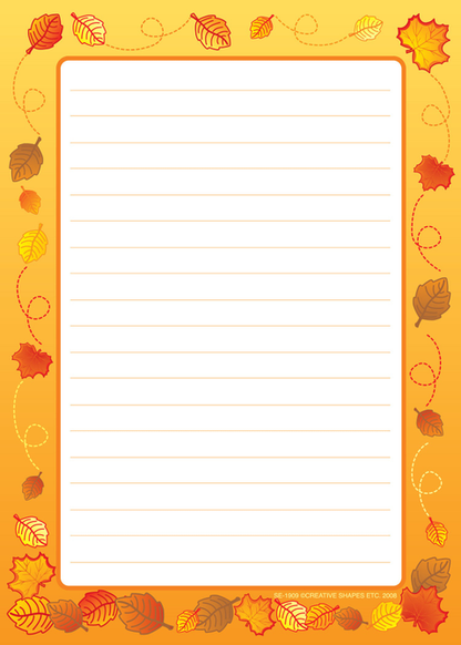 Large Lined Notepad