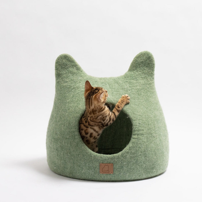 Whimsical Cat Ear Cave Bed